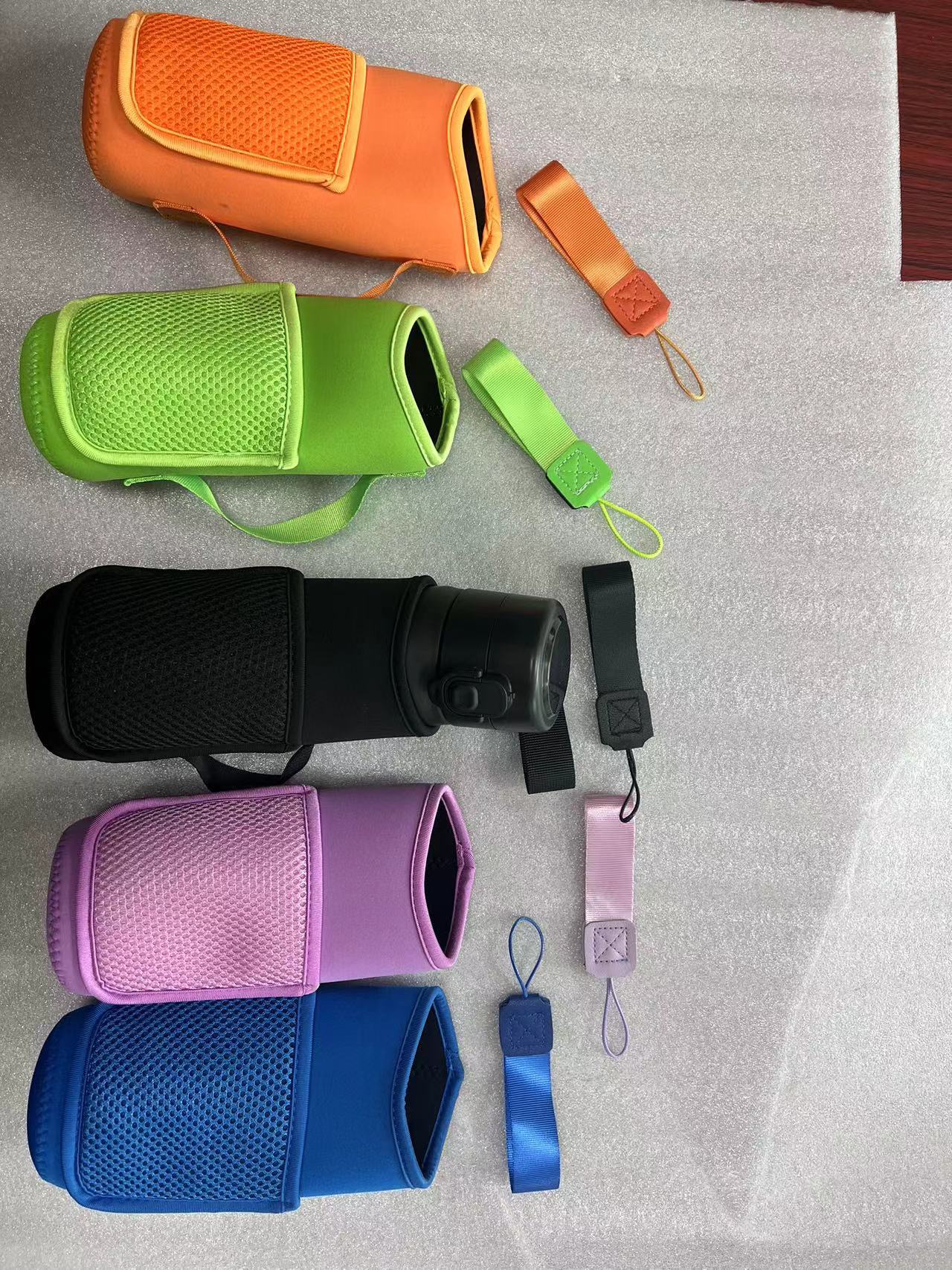 Cross-Border New Arrival 650 Ml0 Sugar 0 Card Fragrant Fruit Flavor Playing Cup with SBR Neoprene Can Cooler