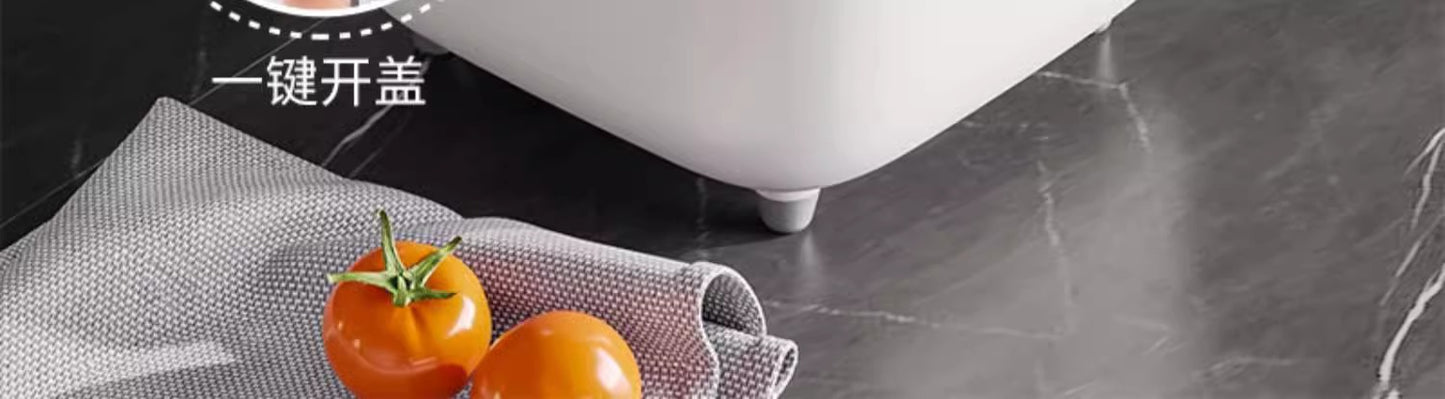 Rice Bucket Household Insect-Proof Moisture-Proof Sealed Food Grade Rice Container Rice Bin Flour High-End Storage Tank Rice Storage Box