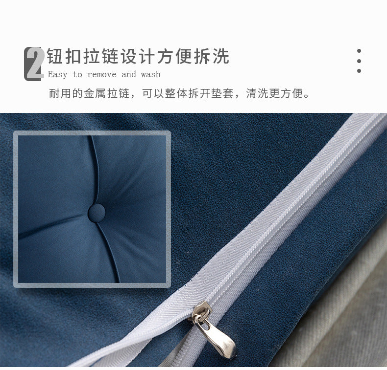 Special Offer Solid Color Technology Fabric Bed Bedside Cervical Support Pillow Foreign Trade Pillow with Insert Bedding Wholesale