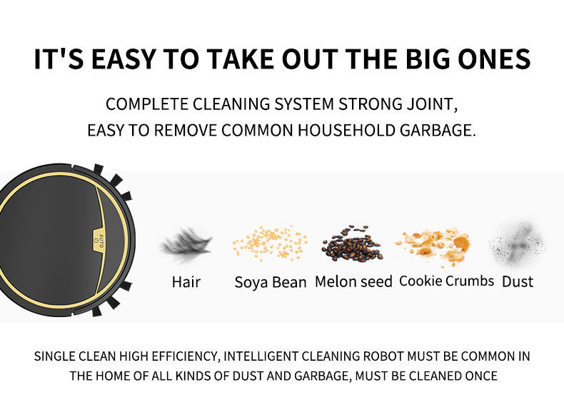 Budget Robot Cleaner - 2800Pa Wireless Vacuum Mop, 90min Runtime, APP Control with Water Tank | Free Shipping & Local Warranty,Pembersih Lantai Auto.