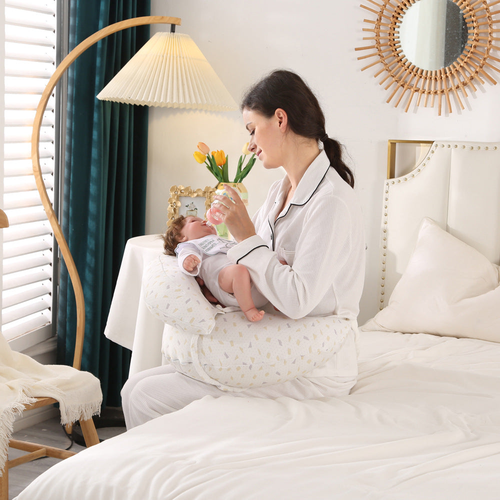 Bestselling 2-in-1 Multifunctional Nursing Pillow Air Layer Baby Protection Filling Pillow Pregnant Women Breastfeeding Aid Pillow