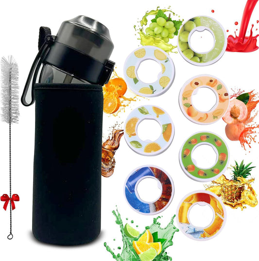 Cross-Border New Arrival 650 Ml0 Sugar 0 Card Fragrant Fruit Flavor Playing Cup with SBR Neoprene Can Cooler